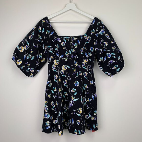 NWT Nicholas Lydia floral-print mini dress - Picture 4 of 10